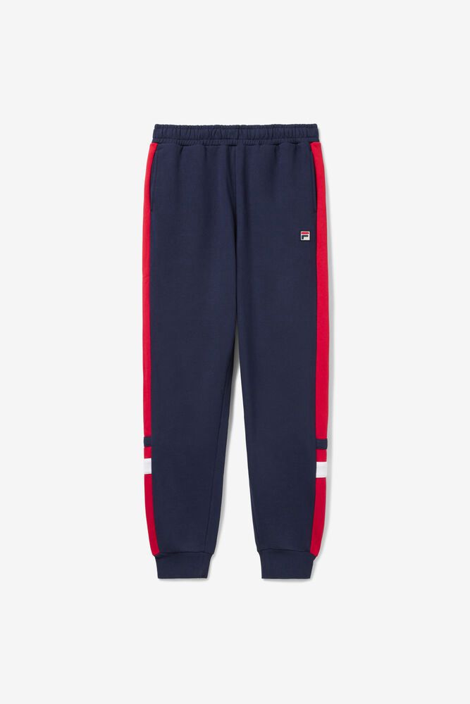 Fila Romolo Navy Pants Mens - NZ 97235-CQPJ